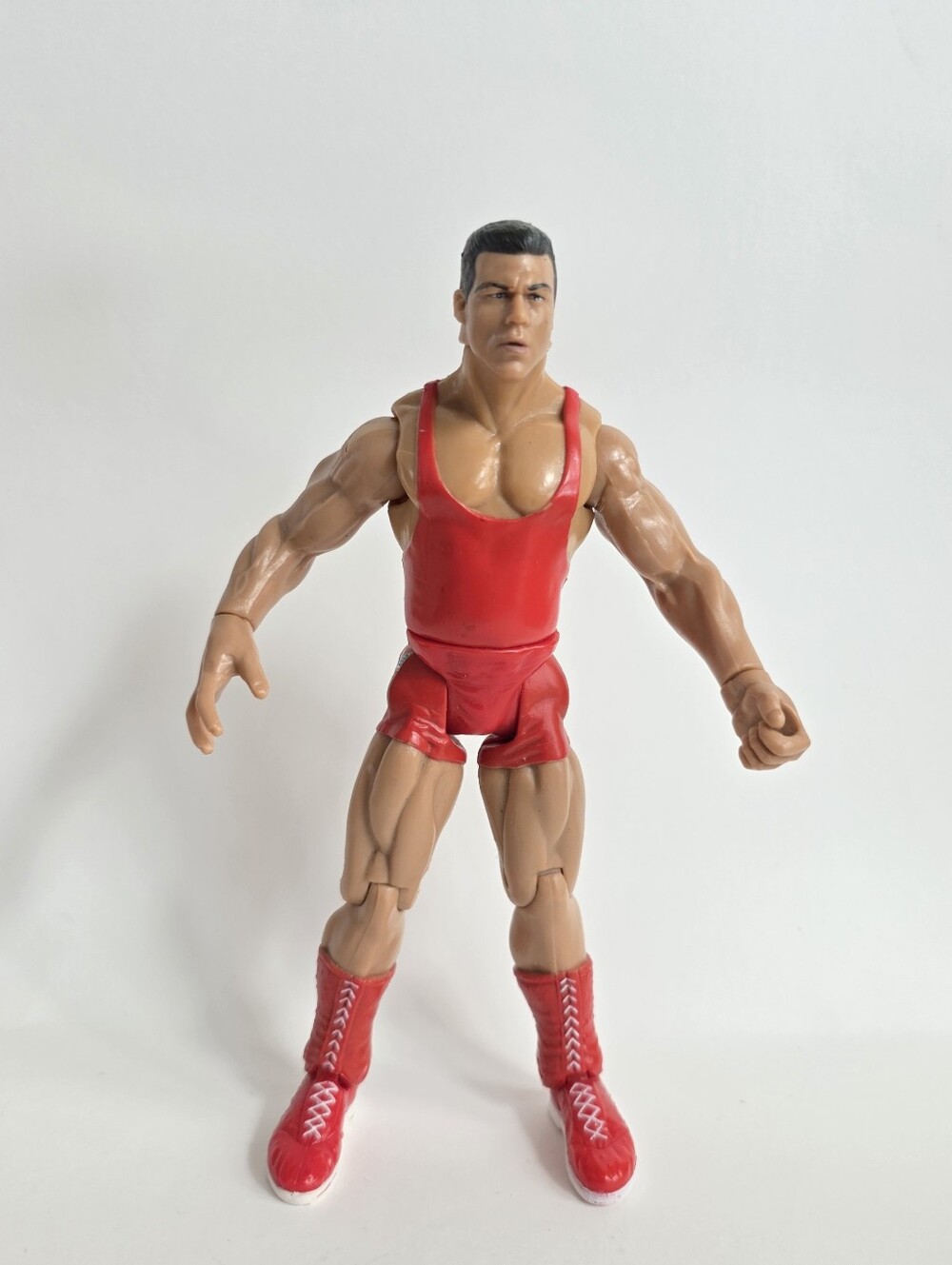 Vintage WWF WWE Jakks Pacific 2000 Kurt King Angle Wrestling Toy Action Figure